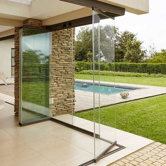 Frameless Stacking Glass Door System